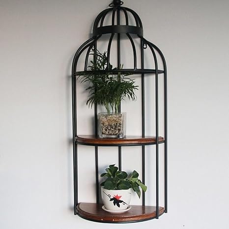 Bibliothèque Sexy étagère Murale En Fer Vintage Cage à