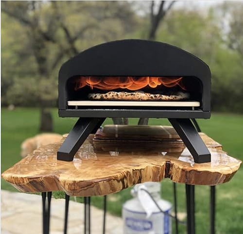 Bertello Outdoor Pizza Oven Wood Fire Portable Brick Oven