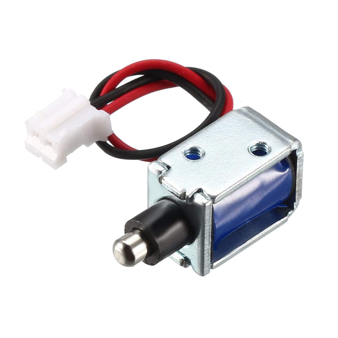 sourcing map DC 5V 1A 30g 3mm Mini Electromagnetic Solenoid Lock Pull Type for Electric Lock Cabinet Door Lock
