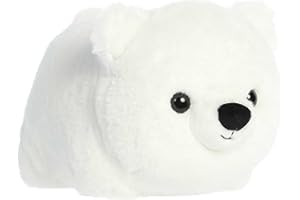 Aurora® Adorable Spudsters™ Penni Polar Bear™ Stuffed Animal - Comforting Cuddles - Playful Companions - White 11 Inches