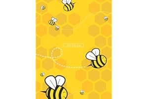 Just bee you.: Cute Bumblebee Buzz Notebook Journal - 110 Pages - 8.5x11 - wide-ruled, lined, white pages