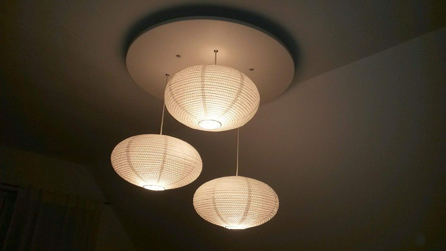 Pendant Lights Home & Garden Store round shape white Ikea Solleftea