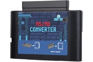 MS to MD Game Card Converter, Game Video Cassette Converter for 5 3 2, for for Mega Drive, for Genesis Game Video Cassette Co