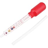 Performance Tool W1666C Wet Cell Tester with Extraction Tube, Red | Measures charge from full to dead. Color-coded floating balls indicate strength. Acid-resistant. Compact size
