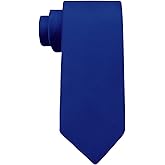 Mantieqingway 3.15" Ties for Men, Men's Solid Color Neck Tie for Weddings, Business, Christmas Father's Valentine's Day