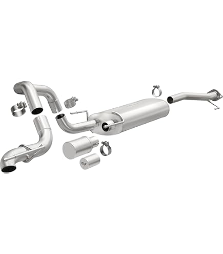 専用　FANTASTICS DimensionalBridge Borla 140379 Touring Cat-Back Exhaust System Fits 10-19