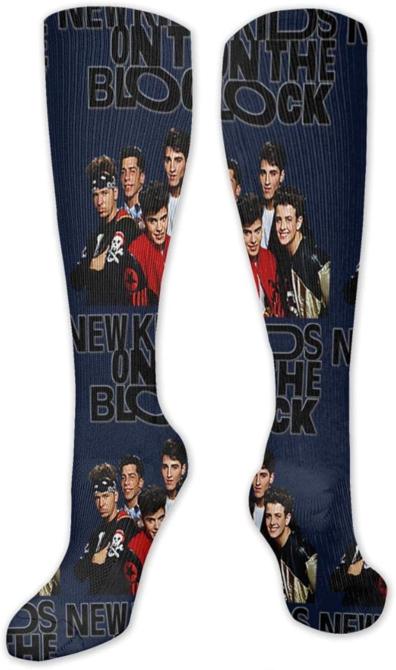 Amazon Co Jp 女性用ロングソックス メンズロングソックス ソックス New Kids On The Block ショートパンツやスカートと組み合わせることができます ソックス 靴下 服 ファッション小物