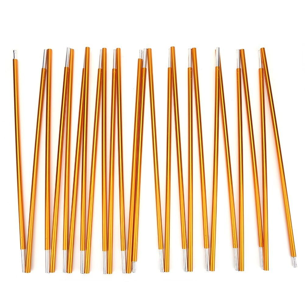 VGEBY 2Pcs Tent Telescoping Pole, Aluminium Tent Pole Rod for Camping, Backpacking, Hammocks, Shelters, and Awnings Mountaineering And Camping Camping Tents And Accessories