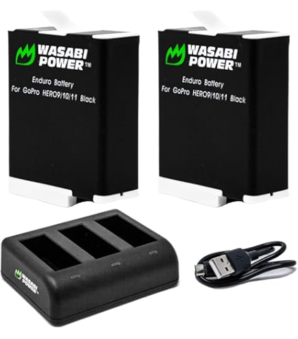 GoPro HERO12 本体+Enduroバッテリー Amazon.com: TELESIN Enduro Battery (2-Pack) for GoPro 12 11 10 9