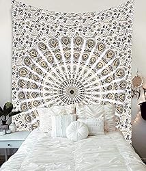 GLOBUS CHOICE INC. Gold and Black Tapestry Wall