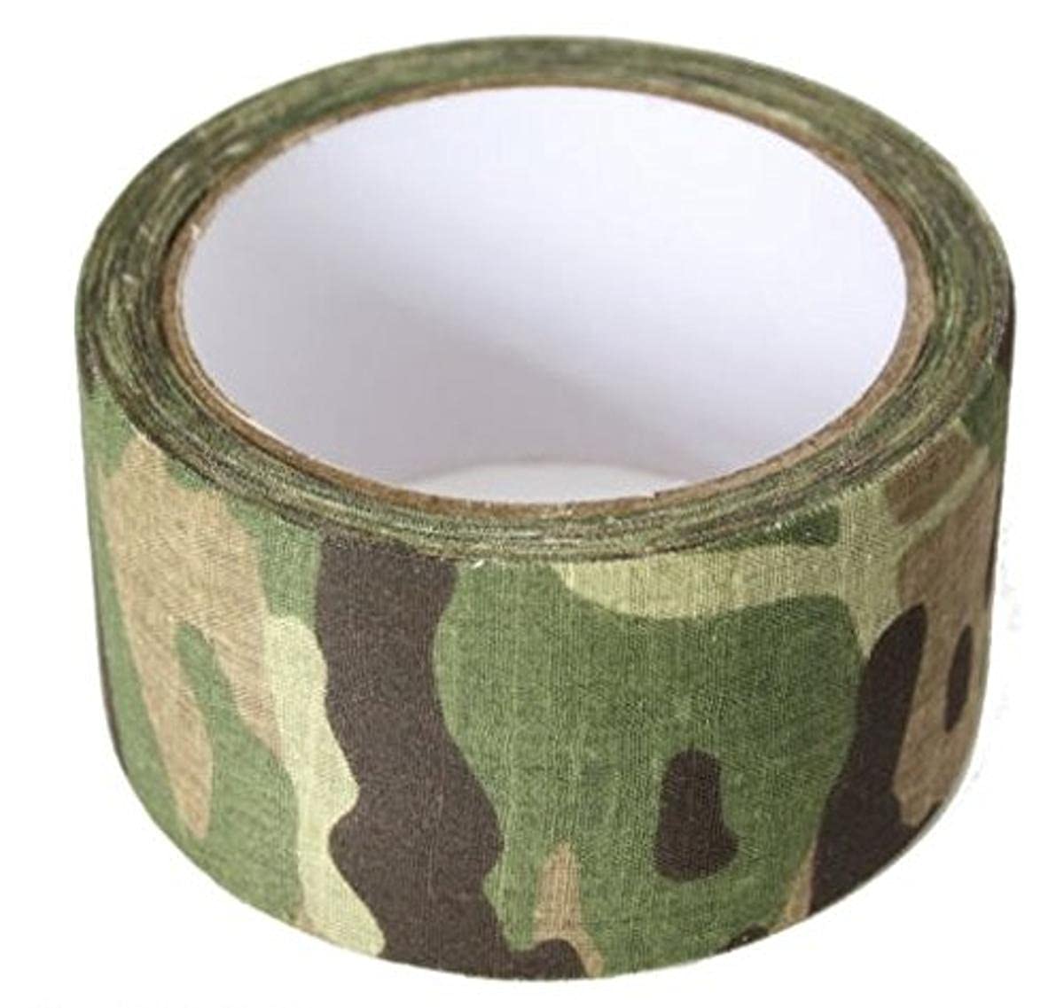 Bushcraft CL1523 Unisex's Fabric MTP Camo Tape, Multi-Colour, 5 cm x 10 m