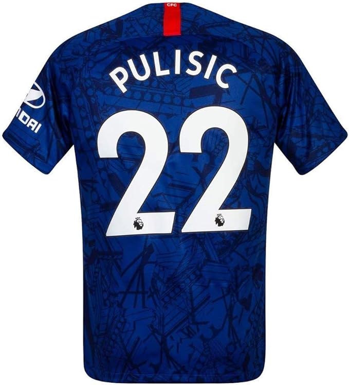 Official Chelsea Home Soccer Jersey 2019 Christian Pulisic 22 Youth Size Small