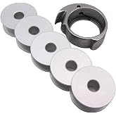 ckpsms Brand - Shuttle Hook#8603&amp; BOBBINS#8604 Compatible with Singer 29-1, 29K71, 29K73, 29K171, 29U171A,29U173A (8603 1PCS+8604 5PCS)