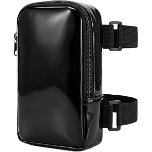 Xinjoduz 1 PCS Carnival Leg Bag, Holographic Thigh Bag with Adjustable Strap Fashion Leg Pouch Harness Rave Phone Holder for