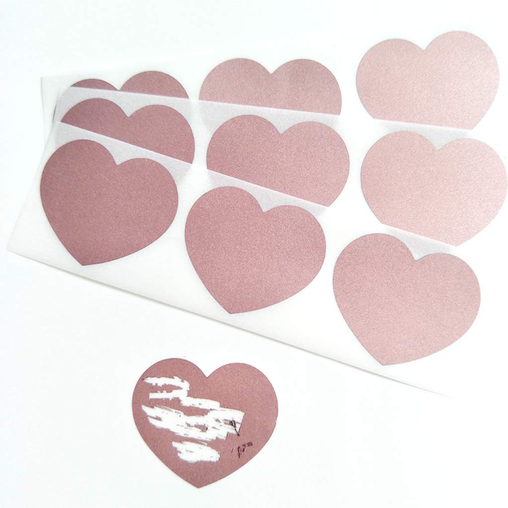 600pz 2,5cm Adesivi Gratta E Vinci, Oro E Argento Etichette - Foto 9