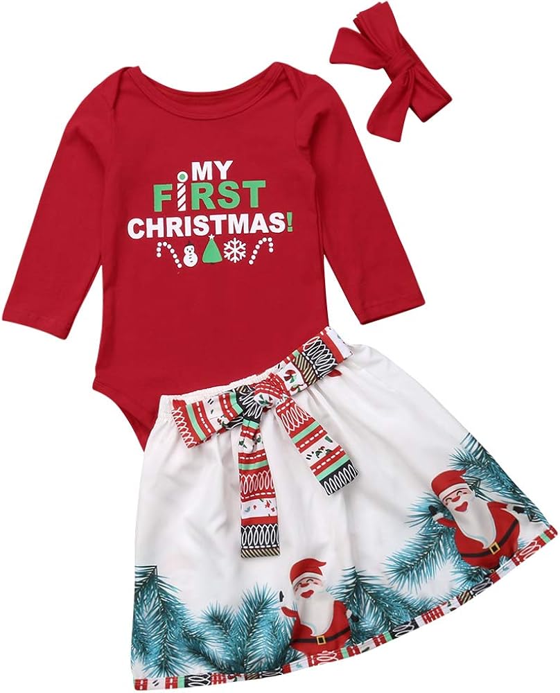 my first christmas baby girl