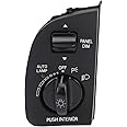 TRQ Headlight Switch Compatible with 1997 Ford Contour 1995-1997 Crown Victoria Mercury Grand Marquis