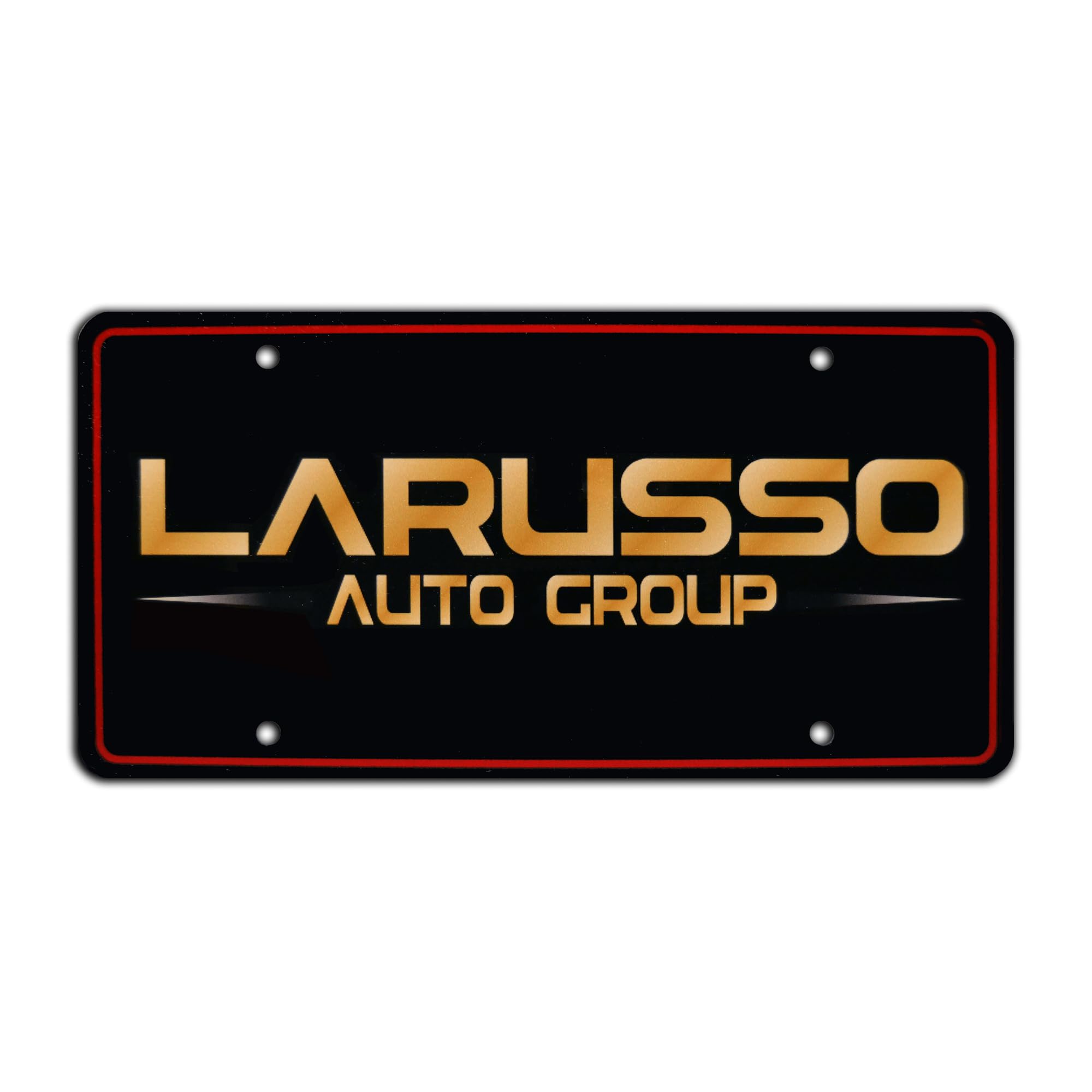 Celebrity Machines Cobra Kai | LARUSSO | Metal Stamped License Plate