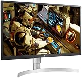 LG 27UL550P 27 Inch 4K UHD IPS LED Monitor Silver view 3