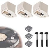 MCCKLE ATN3600L Stylus Compatible with Audio-Technica AT-LP60X, 2 Pack | Premium Diamond Tip Turntable Needle Compatible with AT3600L, AT-LP60, AT-LP60XBT, AT-LP2D, AT-PL300, with 2 Cleaning Brushes