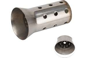 VG MOTO Universal Motorcycle DB killer 51mm 2" Exhaust Muffler Baffle Removable for Silencer Pipe Noise Sound Eliminator (Style B)