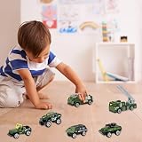 LKNBIF 6 PCS Military Vehicles Set Car Toys for Boys Party Favors Birthday Gift view 6