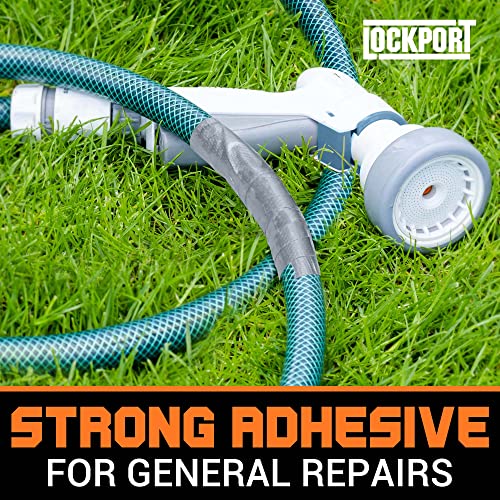 Lockport Silver Duct Tape 12 Roll Multi Pack 30 Yards x 2 Inch