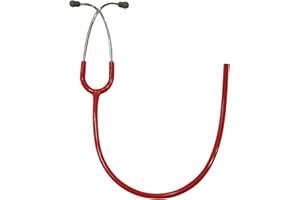 (Stethoscope Binaural) Replacement Tube by Reliance Medical fits Littmann® Classic III Stethoscope - TUBING (Red)