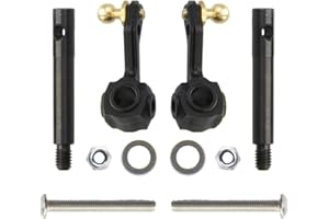 HOBOHY CW-01 Aluminum Front Upright Knuckle Arm Set for Tamiya RC Car CW01/Lunch Box Hop Up Parts Chassis Upgrades Replace Parts