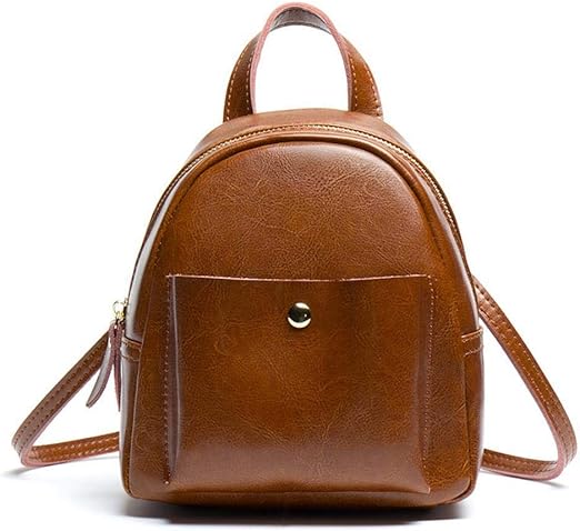 cartera mochila de cuero mujer