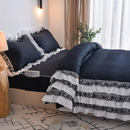 black princess comforter set