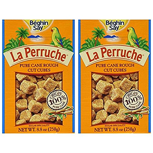 La Perruche Rough Cut Brown Sugar Cubes 8.8oz Boxes