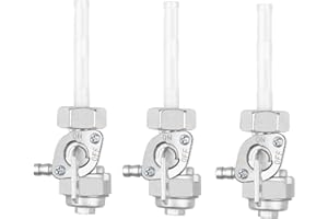 Kvjicdo M16x1.5mm Generator Shut Off Valve Gas Tank Pump Petcock Fuel Switch Fit For Predator Generac 3500W-9000W 5.5HP-16HP Generator (3 Pack)