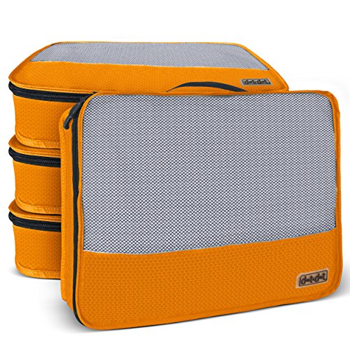 Dot&Dot Large Packing Cubes for Travel - 4 Piece Luggage Accessories Organizers - Thumbnail 4