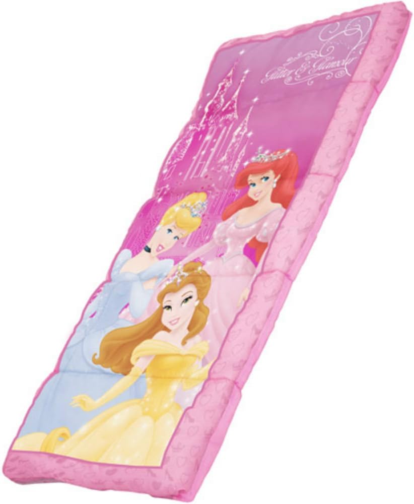 Disney Princess Glitter Glamour Kids Sleeping Bag Amazoncouk Kitchen Home