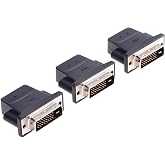 FREEGENE DVI Headless Dummy Plug Graphics Card Display GPU Detection Monitor DVI-D Emulator 4K 60Hz, 3 Pack