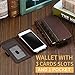 iPhone 8 Book Case, Miniko(TM) [Book Style] Wallet Case Cover Vintage for Apple iPhone 8 - Brown Classic [ Vintage Pattern] [PU Leather][ID Card/Case Slot]