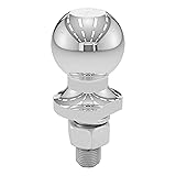CURT 40003 Chrome Trailer Hitch Ball, 3,500