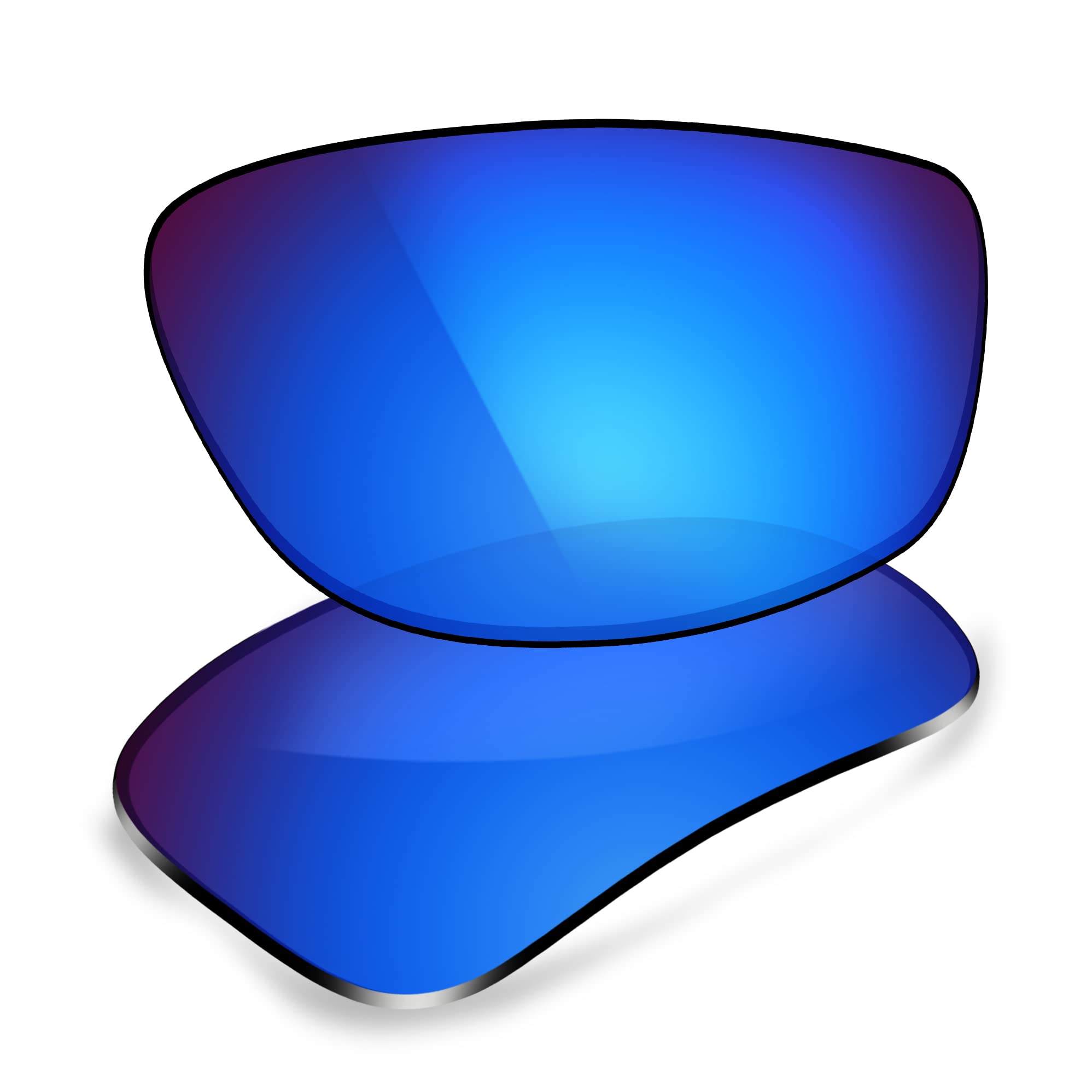 ThunderClap POLARIZED Replacement Lenses for Electric Tech One Sunglasses - Geyser Blue