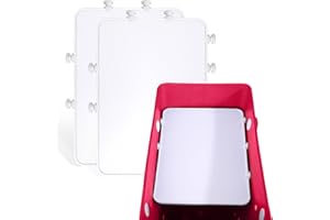 BABORUI 2PCS Divider Tray for Bogg Bag, Inserts Tray for Bogg Bag Accessories Compatible with Simply Southern/Bogg Bag Original X Large (White)