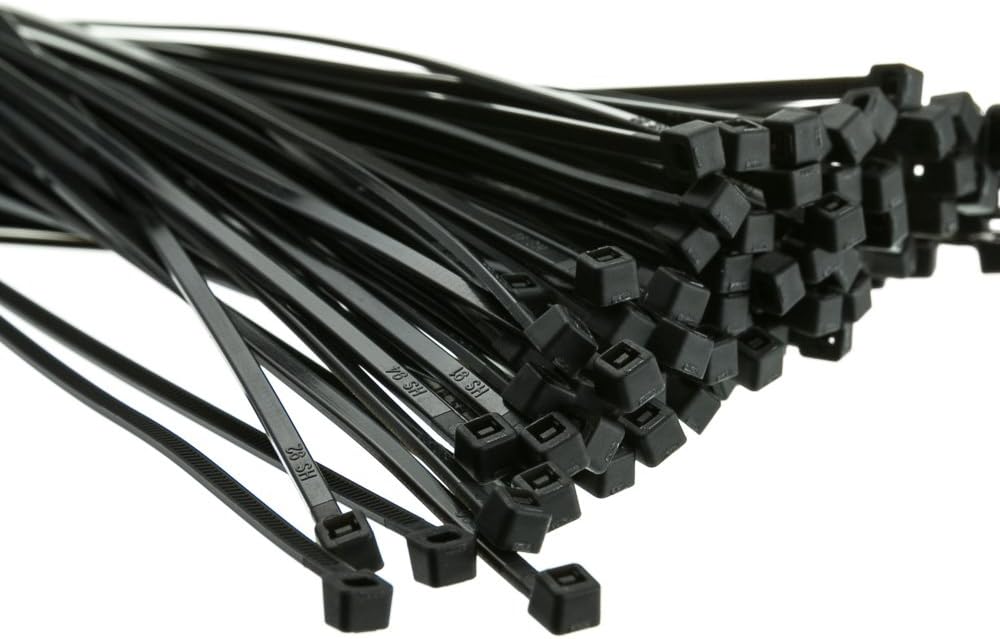 LSM 221422 300 x 4.8 mm Cable Tie - Black (Pack of 100)