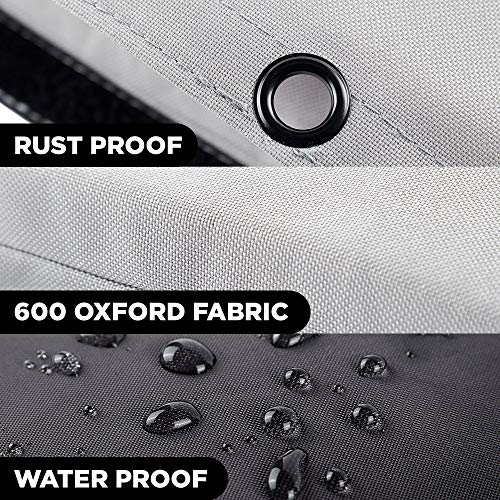 OOKU Backflow System Insulation Pouch Cover + 2 Outdoor Faucet Cover Set | 16"W x 20"H Winter Freeze Protection for Outdoor Pipe insulation | Protective Pipe Cover for Irrigation Sprinkler Valves - Thumbnail 3