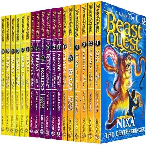 Beast Quest Box Set Series 2 The Golden Armour 6 Books Collection