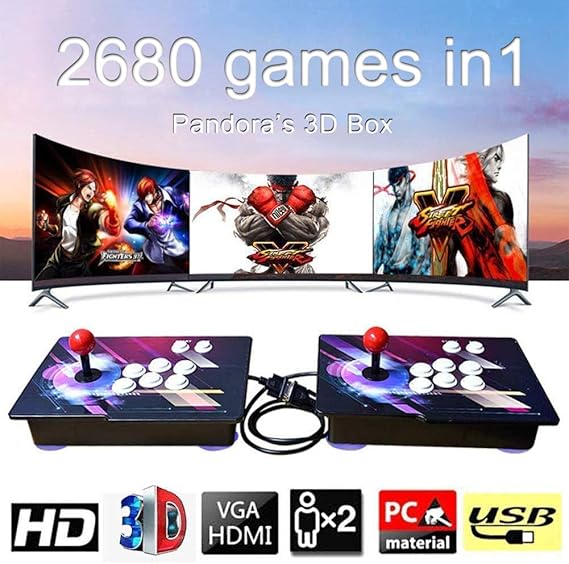 Amazon Co Jp Pandora Treasure 3dアーケードゲームコンソール 2680ゲームのインストール 検索ゲーム 3dゲーム のサポート 19x1080p お気に入りリスト 4人のプレーヤーのオンラインゲーム 2人のプレーヤーのゲームコントロール Dz006 スポーツ アウトドア