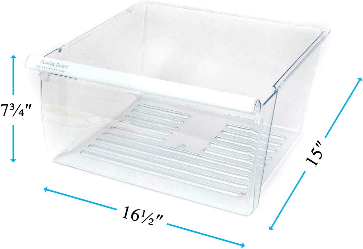 Lifetime Appliance 2188656 Crisper Bin (Upper) Compatible with Whirlpool Refrigerator - WP2188656: Home Improvement