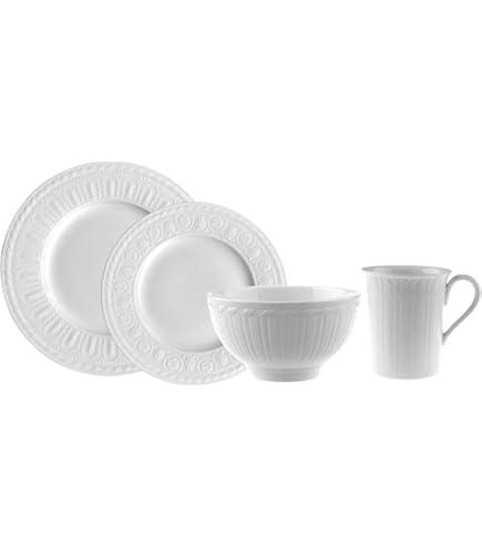 Amazon.com | vivo by Villeroy & Boch Group Basic White Combo Set