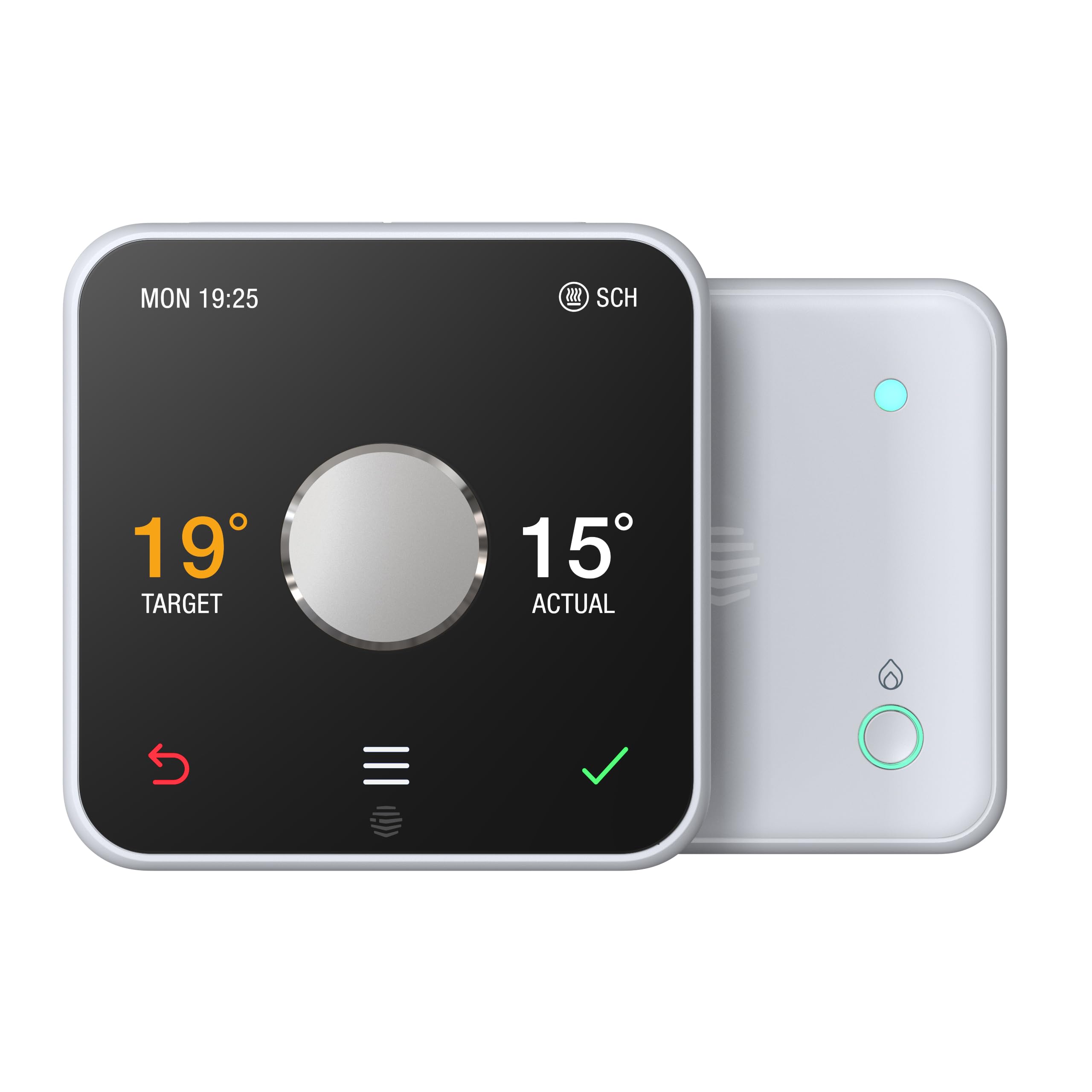 Hive Thermostat for Heating Control (Combi Boilers & Multizone Hubless), With OpenTherm, White, A Combi Boiler is Required