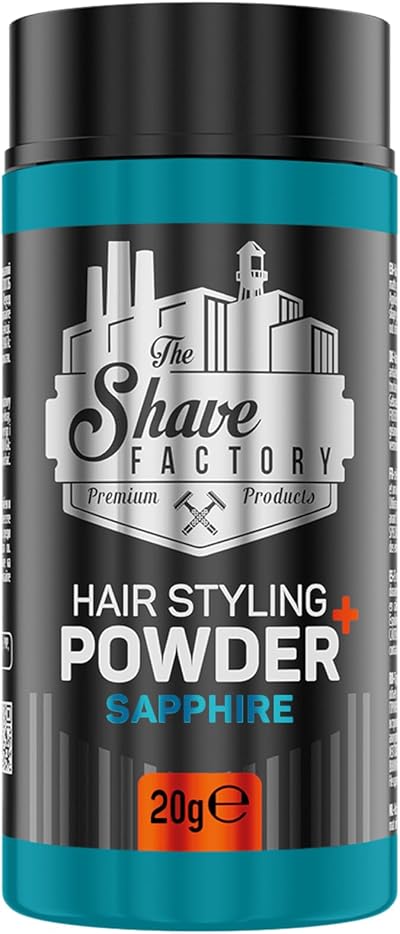 The Shave Factory Ultra Hold Volumizing Styling Powder Wax Men Women 20g Matt