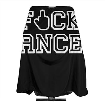 Amazon Com Fuck Cancer Haircut Apron Professional Salon Cape