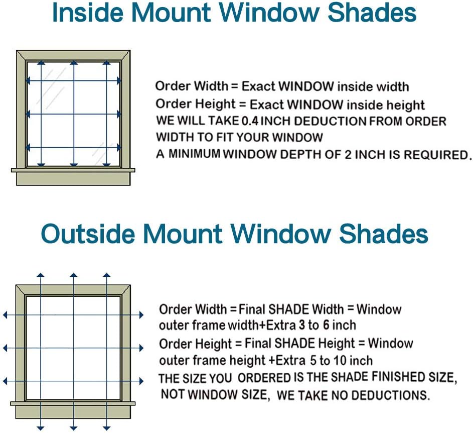 LETAU Wood Window Roman Shades, Lined Blackout Bamboo Window Blinds for Indoor Home, Office, Kitchen, Pattern 1: Furniture & Decor